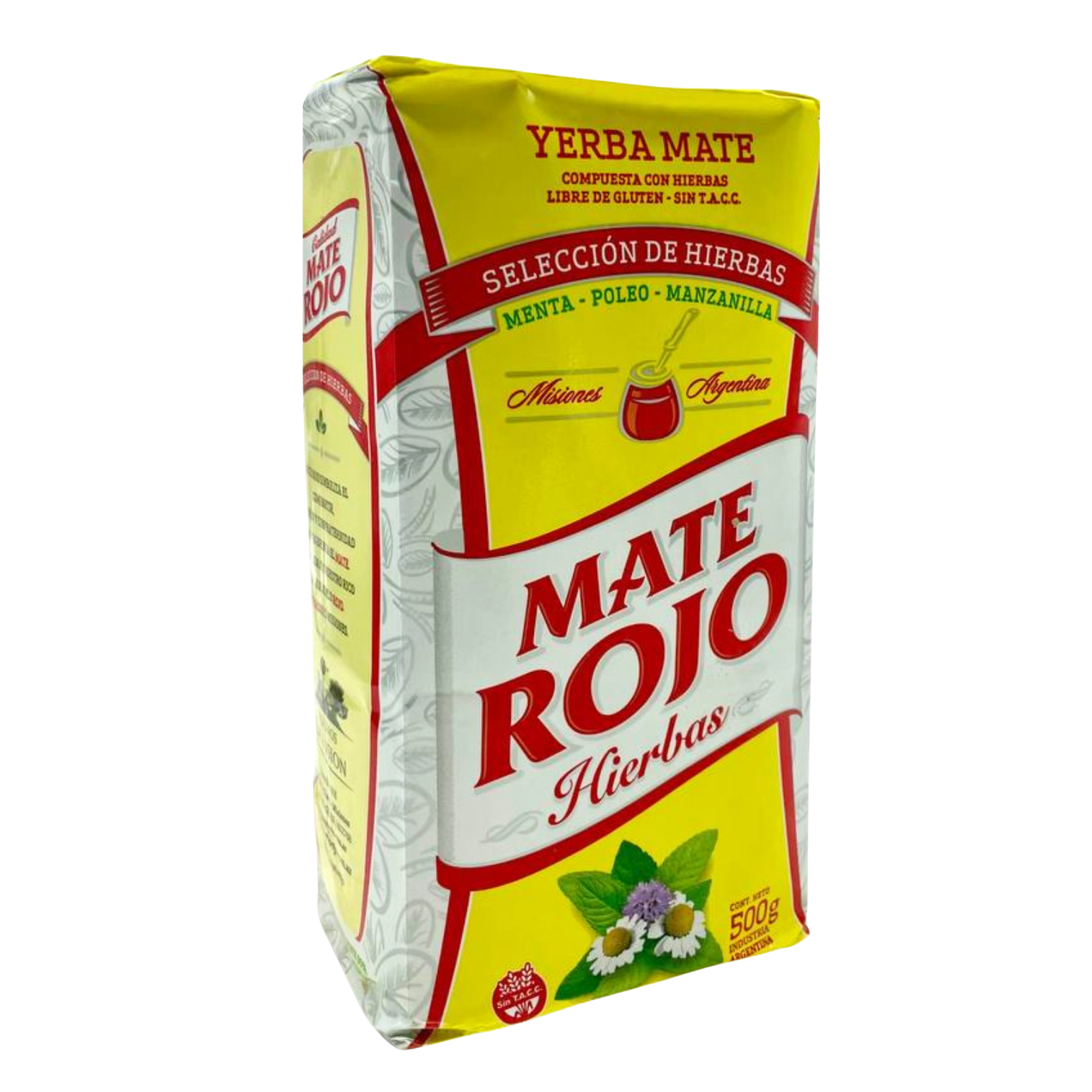 mate rojo hierbas